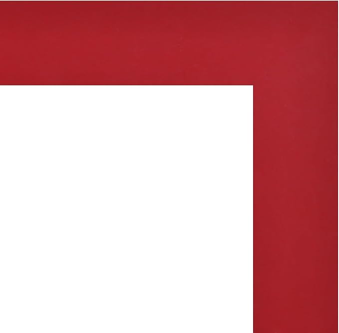 Vittanly 10 Pack Picture Frames Collage Wall Decor, Gallery Frame Set for Wall Mounting or Tabletop Display, Multi Sizes Including 2pcs 8x10, 4pcs 5x7, 4pcs 4x6, Red