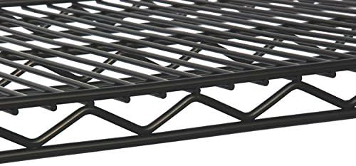 Omega Products Corporation 24" Deep x 72" Wide x 14" High Black Stationary Dunnage Rack