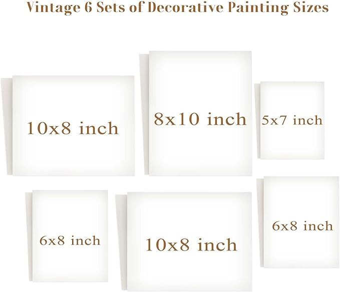 Vintage Eclectic Wall Art Prints Set of 6 Abstract Art Prints Retro Maximalist Decor Aesthetic Colorful Boho Gallery Wall Prints for Bedroom Dorm, Unframed