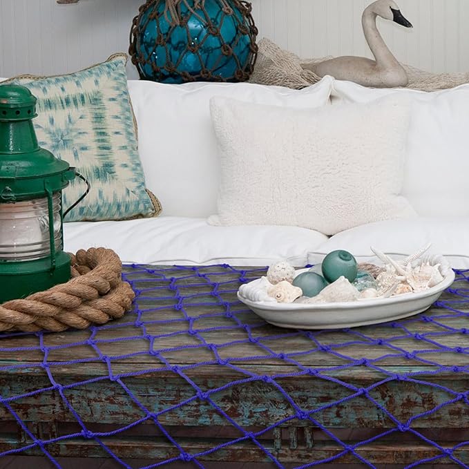 2 Pack Fish Net Decorations for Party