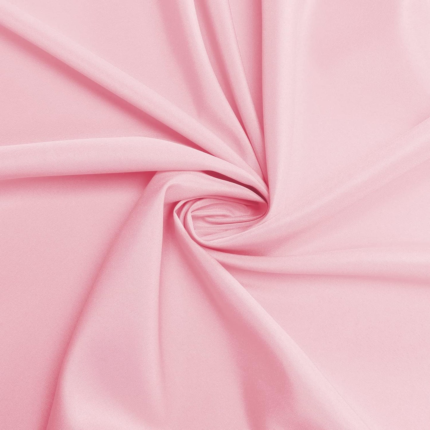 sancua Rectangle Tablecloth - 60 x 60 Inch - Stain and Wrinkle Resistant Washable Polyester Table Cloth, Decorative Fabric Table Cover for Dining Tables, Buffet Parties and Camping, Pink