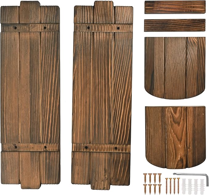 Sconce Wall Decor Set of 2, Large Wall Candle Holder Rustic Farmhouse Decor, Home Wall Art Floating Candle Sconce Shelf Wooden Wall Decoration for Living Room, Dining Room, Bedroom, Bathroom
