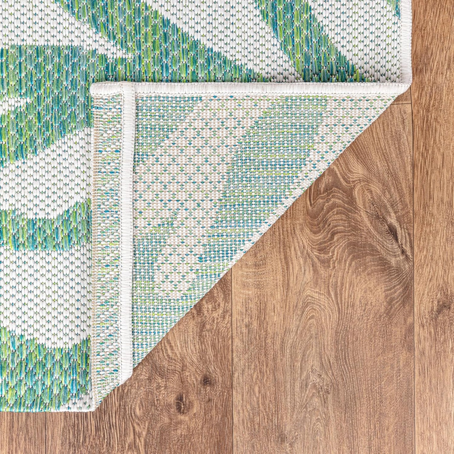 Keen Home Design Terrace Outdoor Runner Rug - 2x6 Washable Indoor/Outdoor Rug for Patio, Kitchen, Balcony, Beach, Garden, Deck and Porch, Size: 2'2"x5'7"