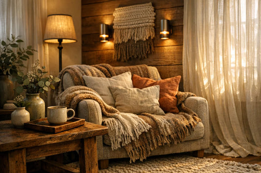 Cozy Home Makeover Ideas With Lighting and Soft Touches