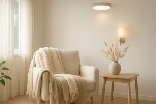 Cozy Up Your Home Glow with Elegant Lights and Throws