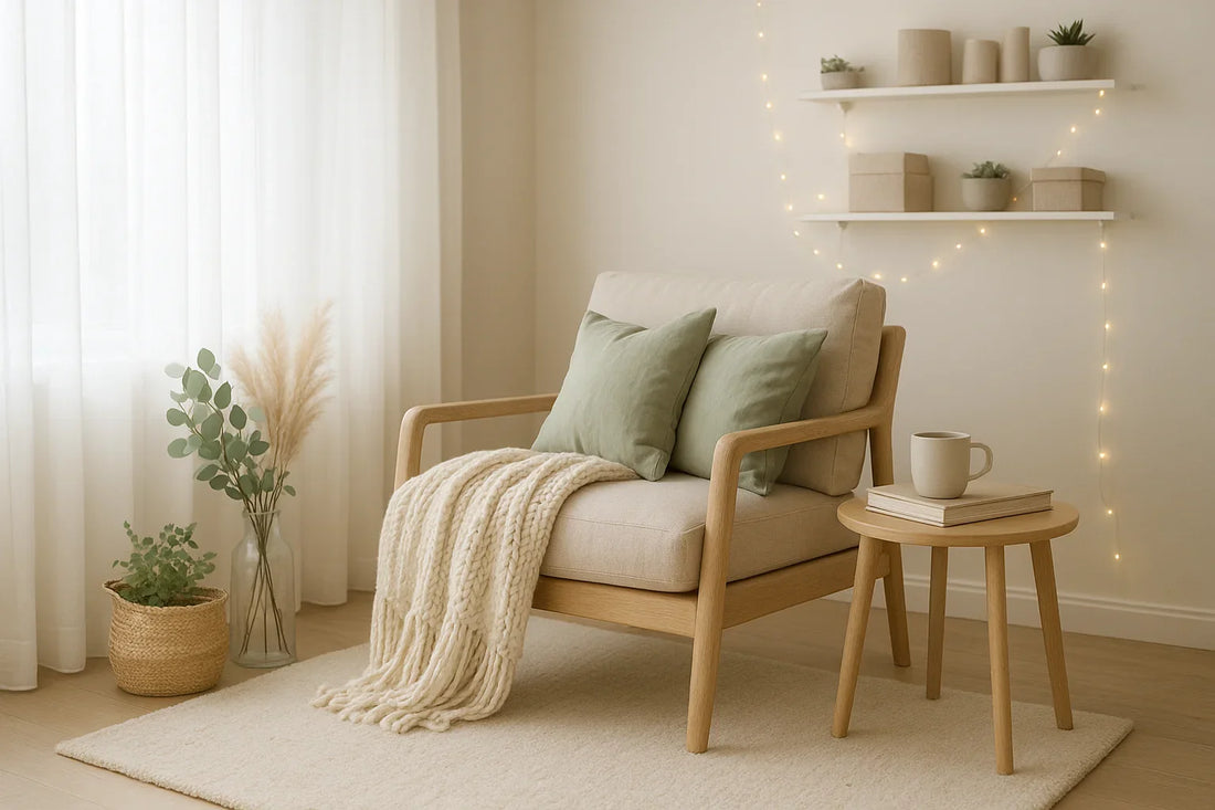 Cozy Up Every Room with Light, Textiles, and Greenery