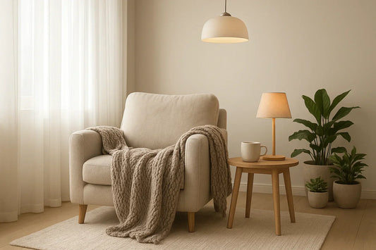 Cozy Home Glow Tips with Stylish Throws and Lighting