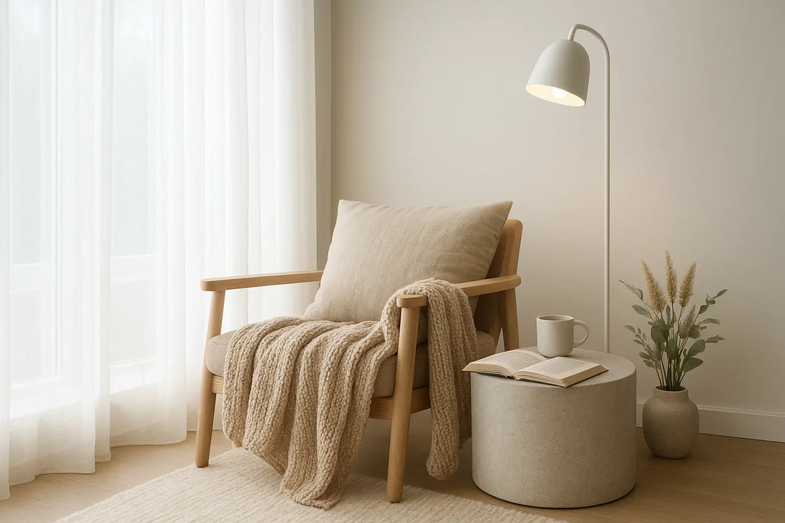 Elevate Your Home’s Glow with Cozy Throws and Stylish Lights