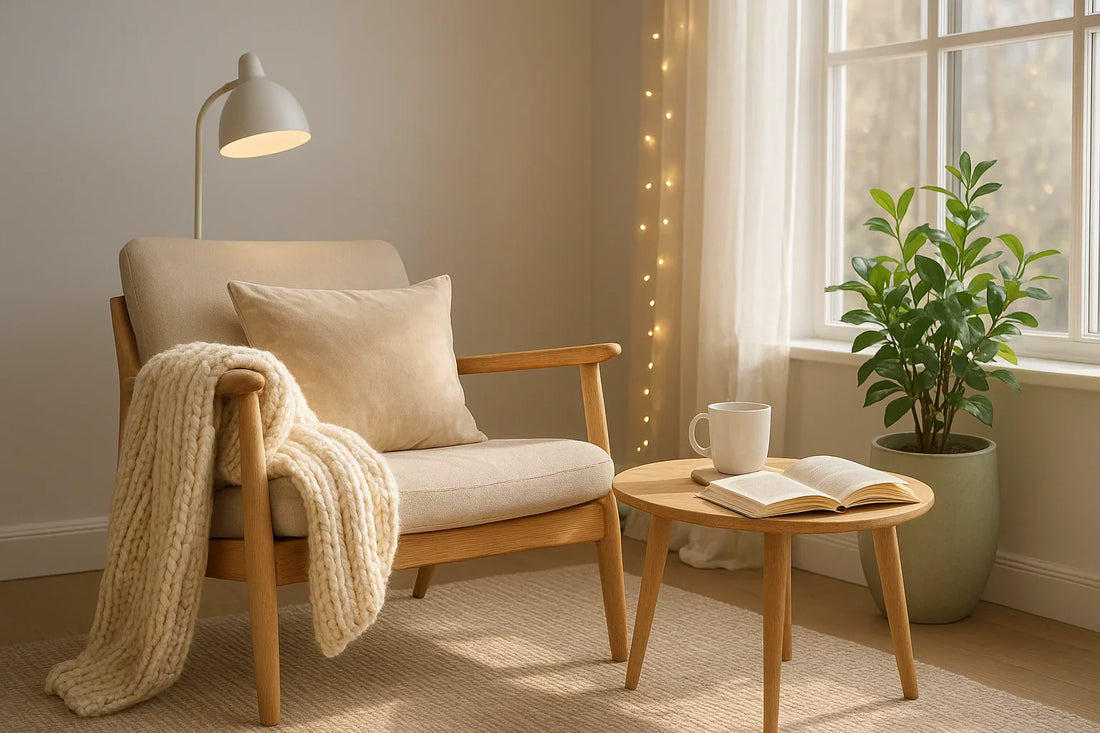 Cozy Up Your Space with Stylish Lights and Soft Throws