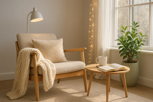 Cozy Up Your Space with Stylish Lights and Soft Throws