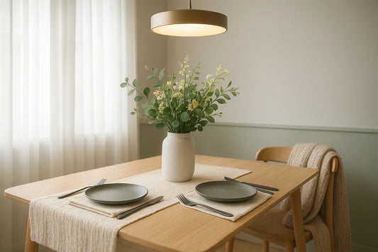 Cozy Home Makeover Ideas with Lights, Linens, and Greenery