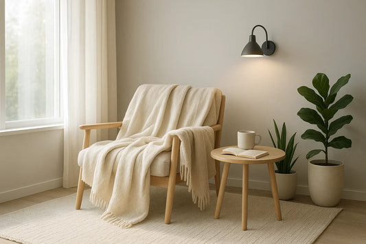 Cozy Home Glow Ideas with Stylish Lighting and Soft Throws