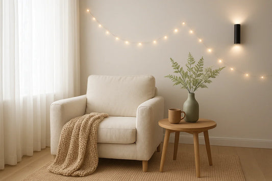 Cozy Home Refresh Ideas with Glow and Greenery Touches