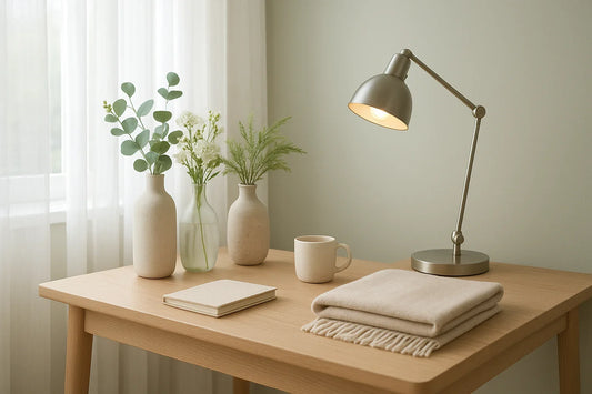 Cozy Ambiance Tips with Chic Vases and Stylish Lighting