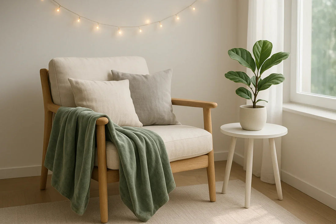 Cozy Home Glow Ideas with Chic Throws and Ambient Lights