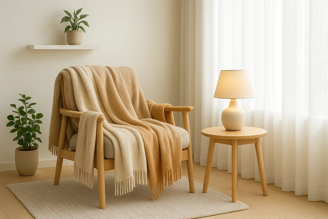 Cozy Home Glow Ideas with Stylish Lighting and Soft Throws