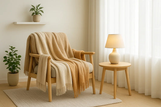 Cozy Home Glow Ideas with Stylish Lighting and Soft Throws