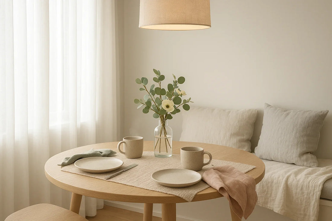 Cozy Ambiance Ideas with Chic Light and Linen Styles