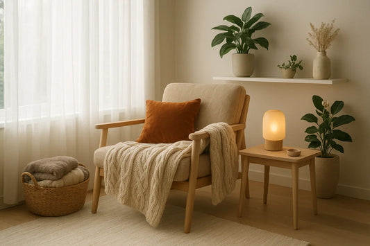 Cozy Home Refresh Ideas with Warm Glow and Soft Textures