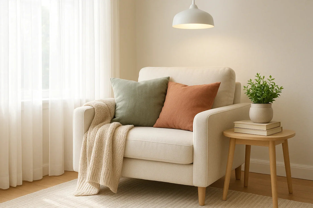 Brighten Your Home Cozy Corners with Stylish Lights and Throws
