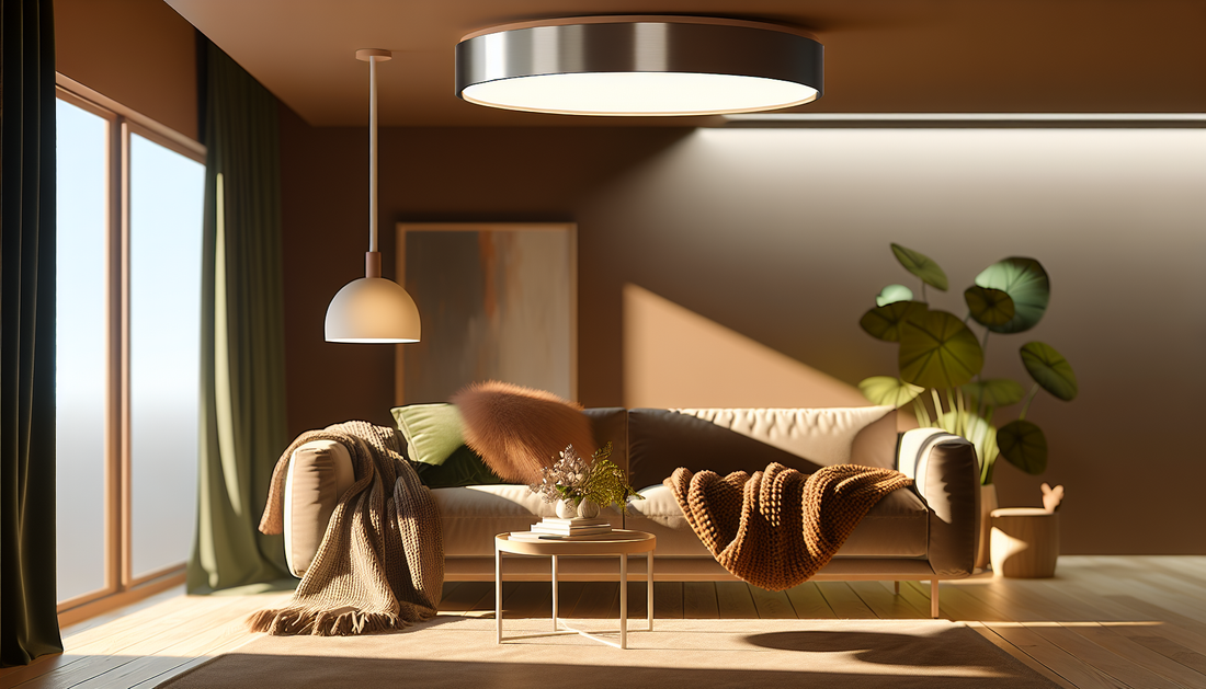 Cozy Spaces Made Bright with Stylish Lighting and Throws