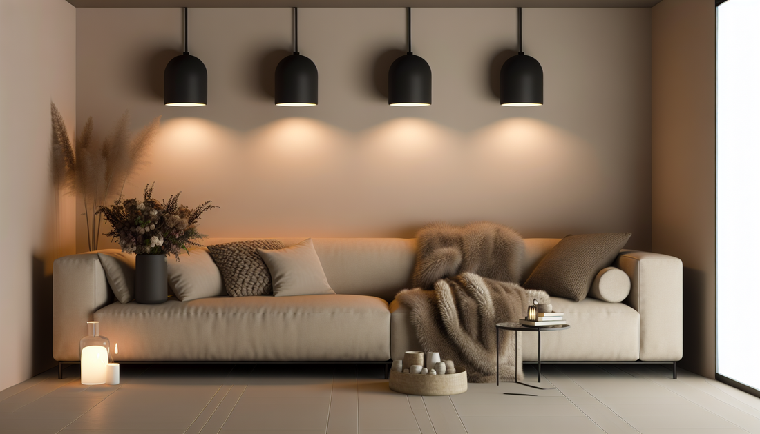Cozy Decor Ideas with Blankets, Wall Lights and Artificial Flowers