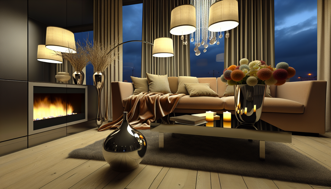 "Transform Your Home with Cozy Lighting & Elegant Touches"
