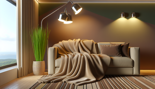 Brighten Your Home with Cozy Throws and Stylish Lights