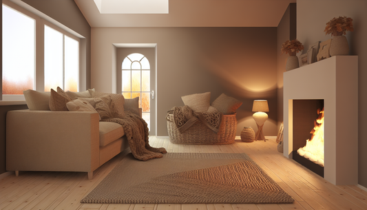 Cozy Home Ideas with Throws, Vases, and Seasonal Lighting
