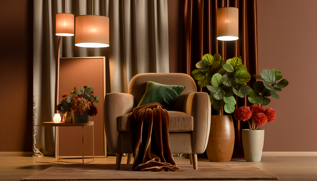 Cozy Up Your Space with Soft Throws and Ambient Lights