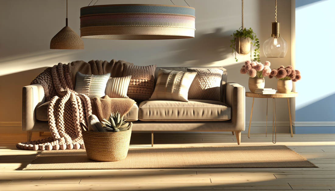 Cozy Up Your Space with Stylish Lights and Throws