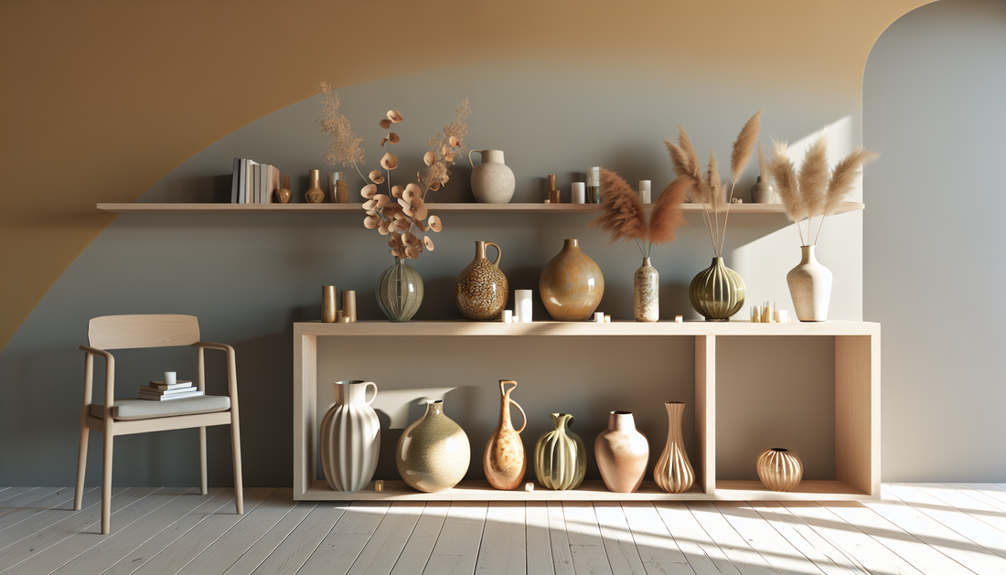 How to Style Vases for a Chic and Modern Home Decor Look