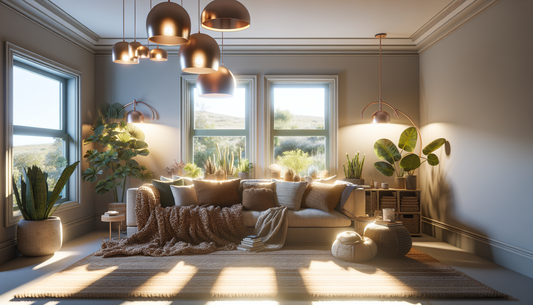 Cozy Up Your Space with Stylish Lights and Plush Throws