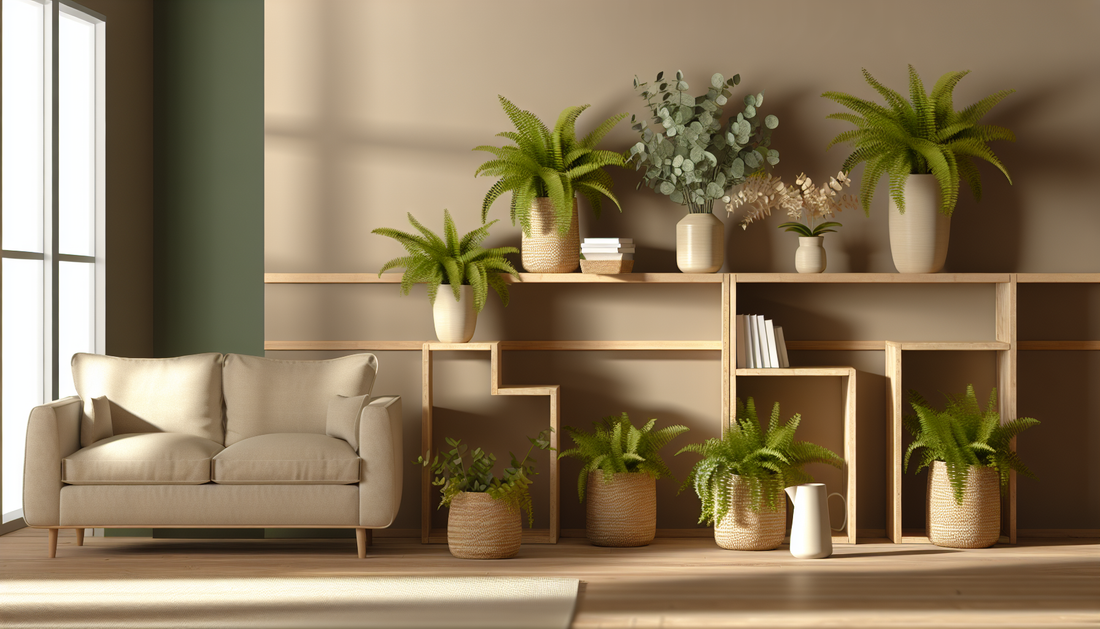 Cozy Up Your Home with Artificial Plants, Throws, and Wall Lights