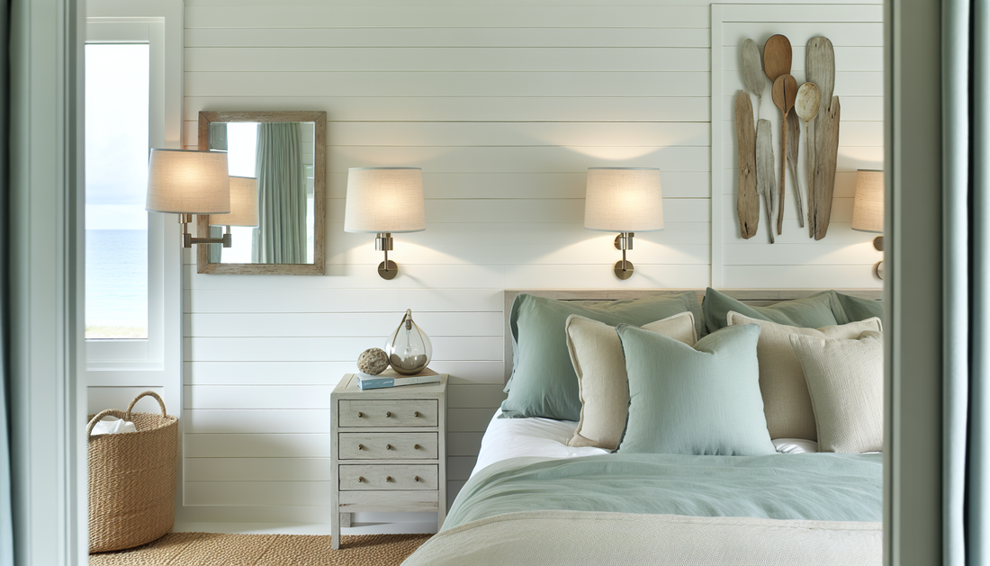 How to Style Wall Lights for a Modern Coastal Home Decor Look
