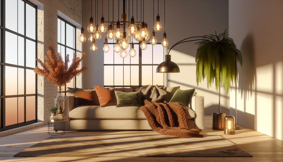 Cozy Up Your Home with Stylish Lights and Soft Throws