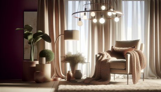Cozy Up Your Space with Stylish Lights and Soft Throws