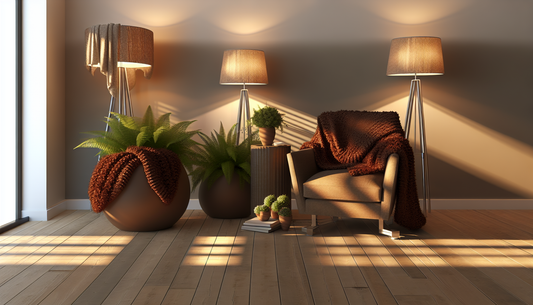 Cozy Up Your Home with Stylish Lights and Throws