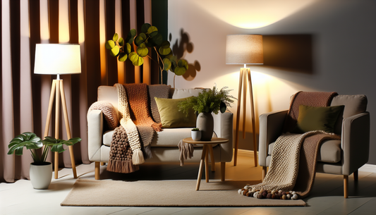 Cozy Up Your Home with Stylish Throws and Ambient Lights