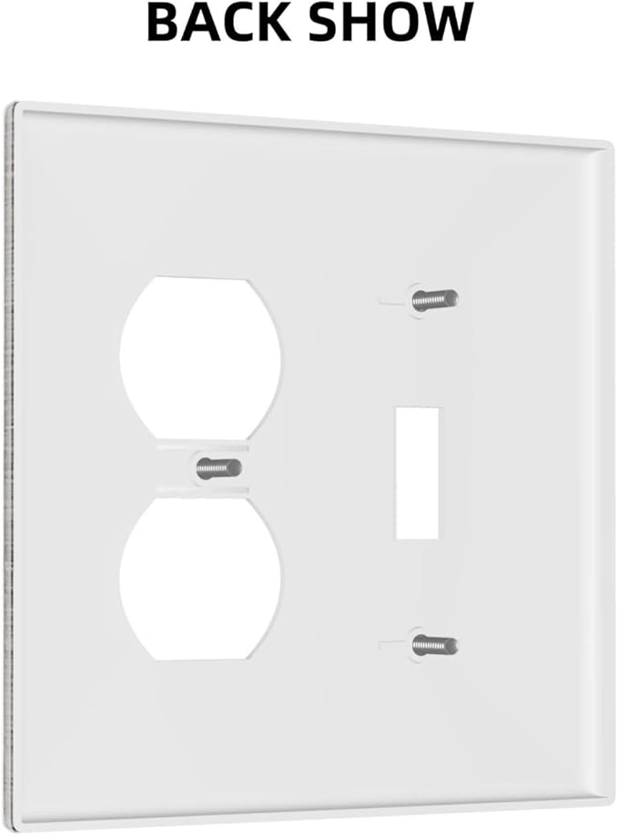 Wallplates Vintage Brown Gray Wood Texture 1 Toggle 1 Duplex Switch Plate Electrical Gfci Faceplate Decorative Light Switch Covers For Farmhouse Cabin Decor