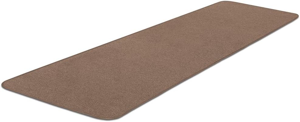House, Home and More Outdoor Carpet Runner - Brown - 4 Feet x 25 Feet