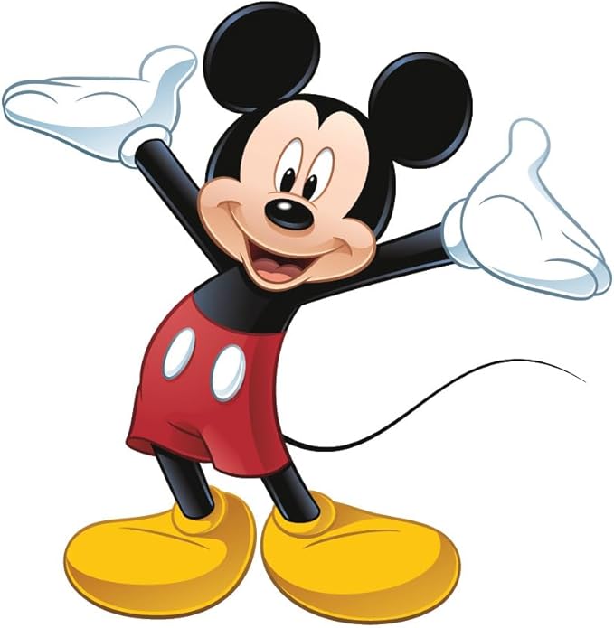 RoomMates Disney Mickey & Friends Mickey Mouse Peel & Stick Giant Wall Decal , RMK1508GM