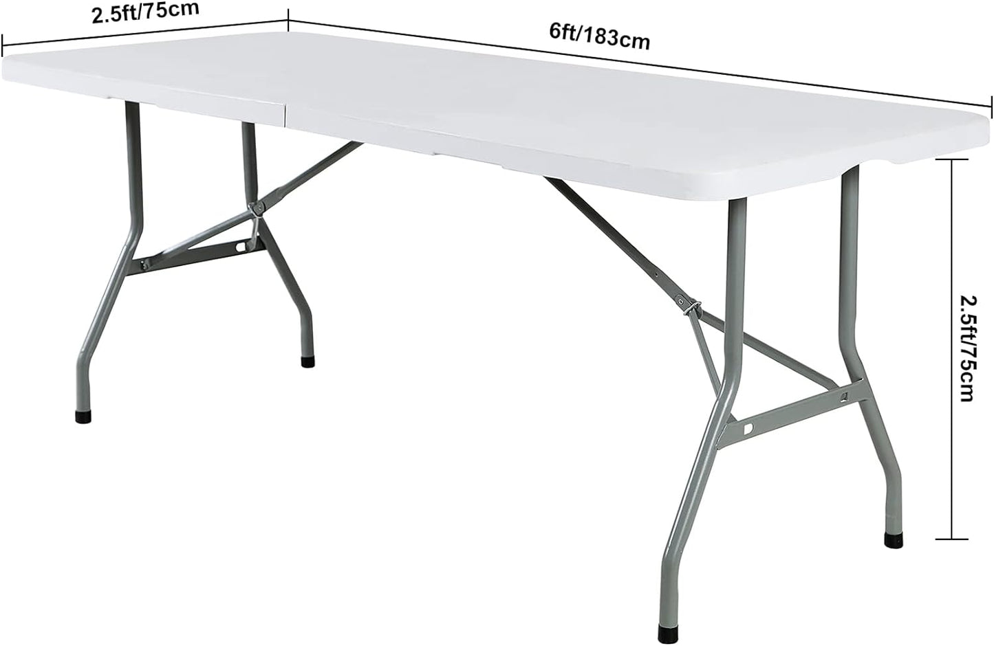 2Pack Spandex Waterproof Table Covers 6ft，Spandex 6ft Waterproof Table Cover for Party,Wedding, Banquet, and Events(Champagne)