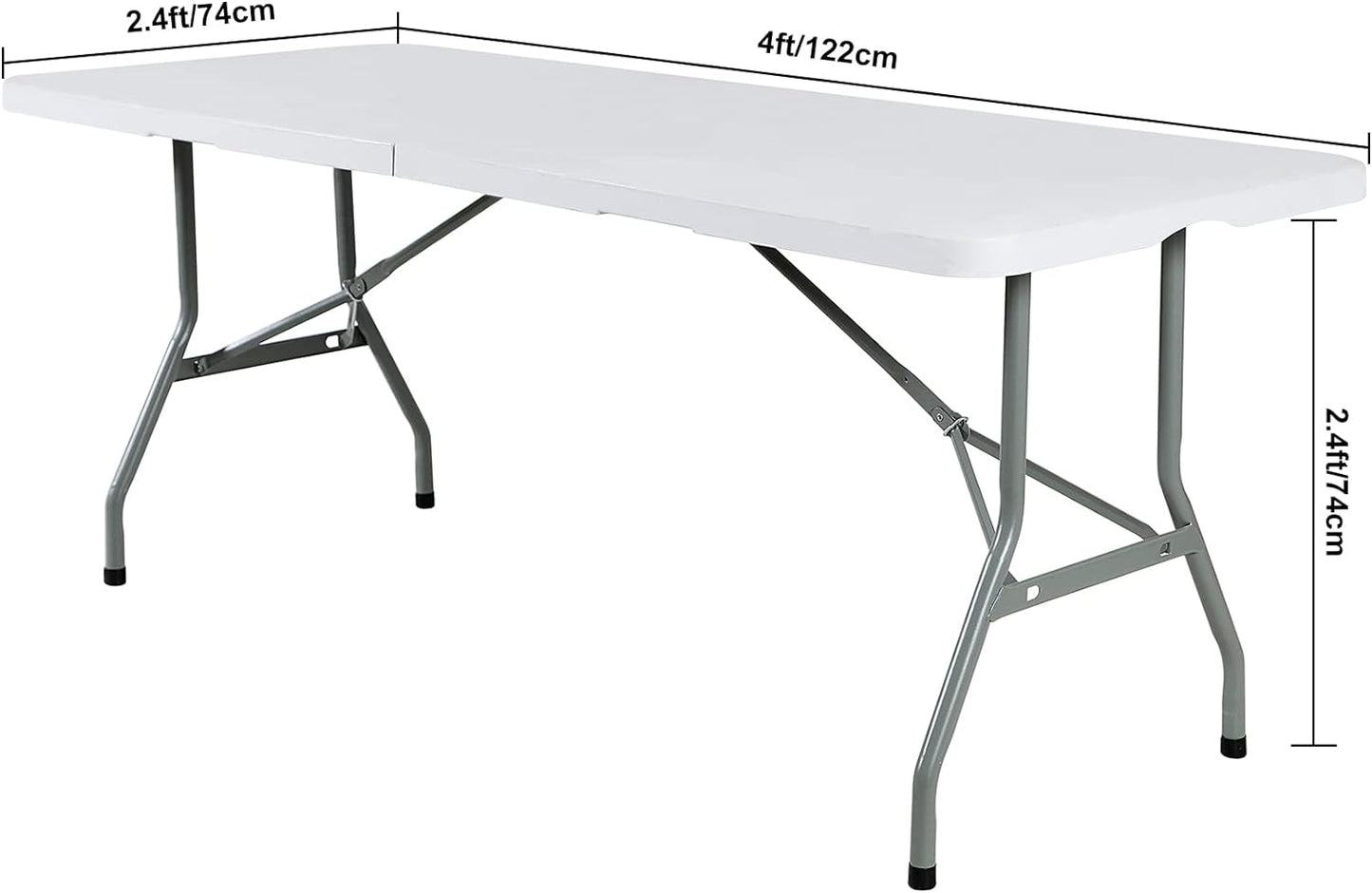 2Pack Spandex Waterproof Table Covers 4ft，Spandex 4ft Waterproof Table Cover for Party,Wedding, Banquet, and Events(Emerald)