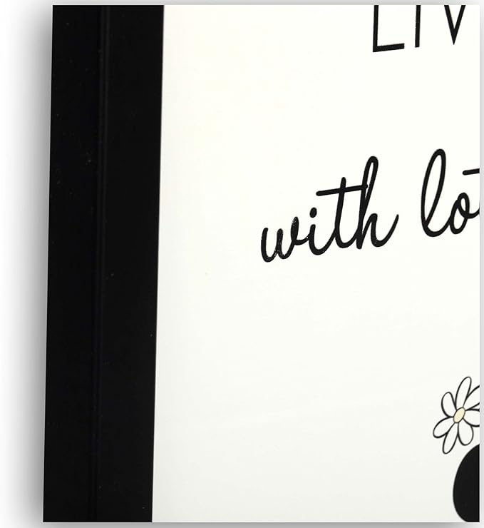 Disney Mickey and Minnie Nostalgic Framed Wood Wall Decor - Live Every Minute With Lots of Love