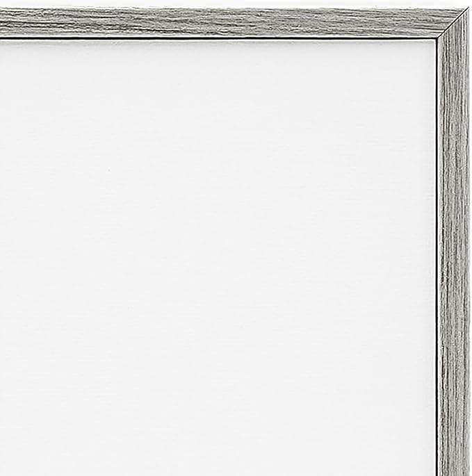 Stupell Industries Bathroom Word Search Fun Family Word Design Framed Giclee Art Design By Artist Daphne Polselli, 16 x 20, Gray Framed
