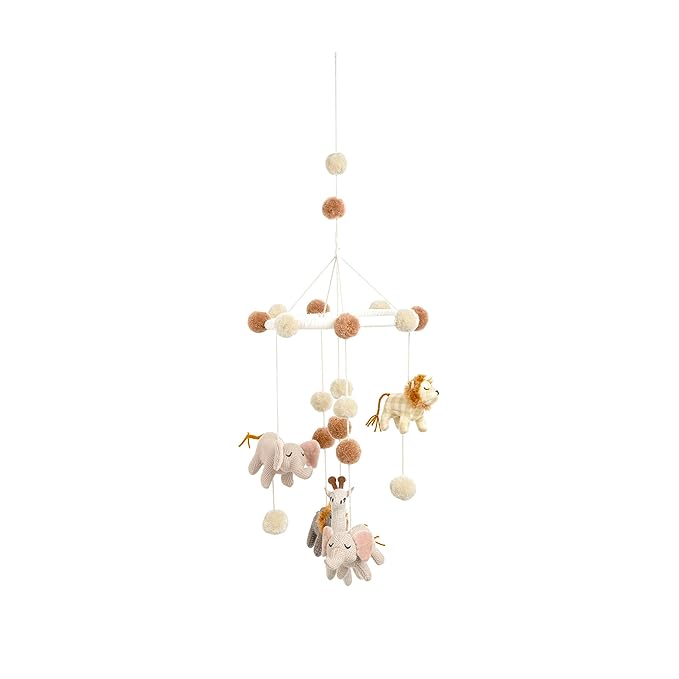 Crane Baby, Safari Nursery Decor for Boys and Girls, Ceiling Hanging, 11" x 28", Jungle Nursery Decor, Ceiling Hanging Decorations