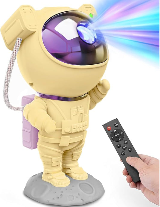 Astronaut Galaxy Projector Space Light – Star Projector Galaxy Light with Remote, Starry Sky Spaceman Lamp Bedroom Room Decor for Kids, Nebula Night Lamp for Christmas & Birthdays & Children's Day