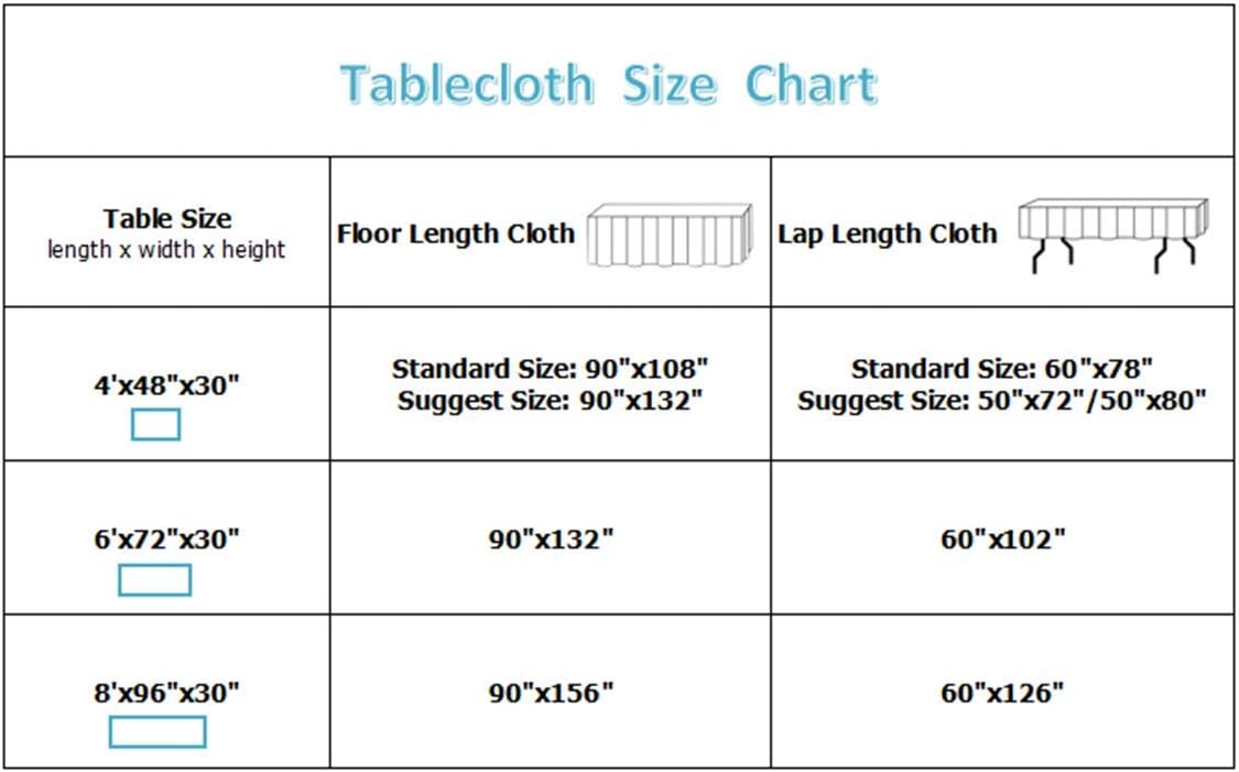 SquarePie Sequin Tablecloth 50 x 72 Inch Teal Sparkly Table Linen for Wedding Party