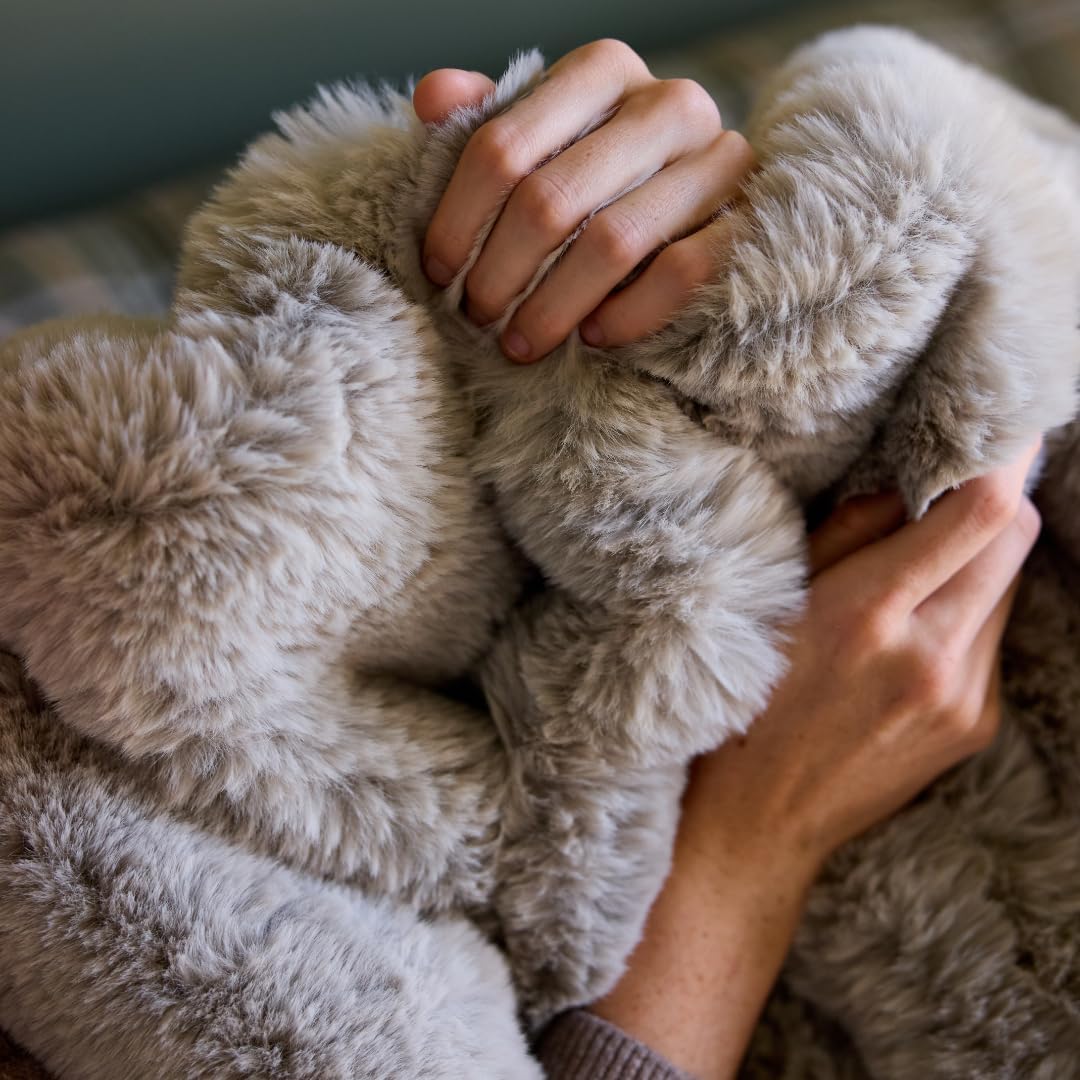 Nuzzie SnuggleLuxe Blanket - Earl Grey (60"x80")